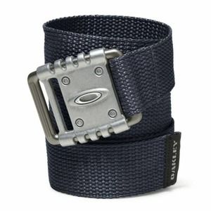 Oakley Men's VSL Tech Web Nylon Adjustable Belt in Navy Blue